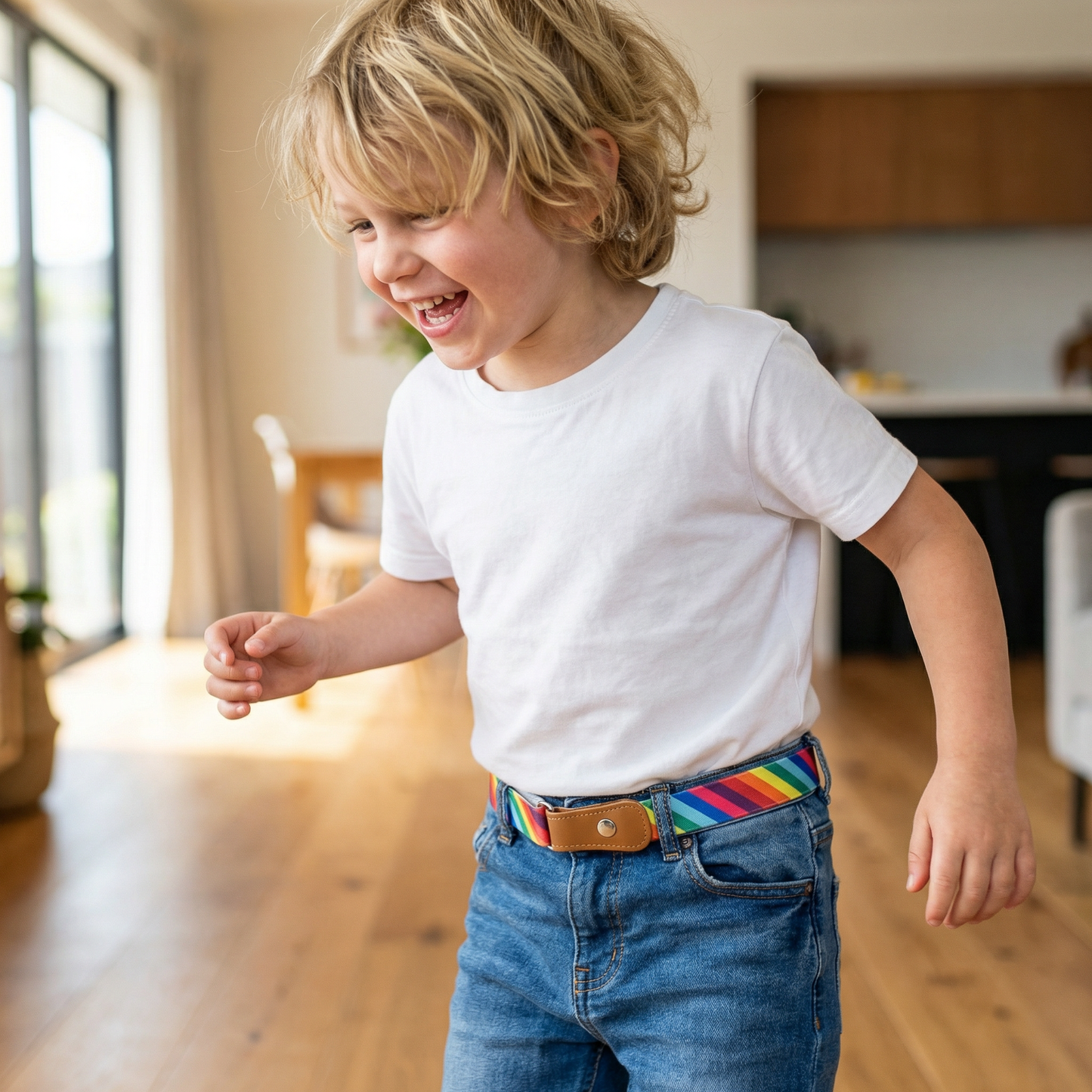 Comfortable Elastic Kids Belt – Suitable for All Ages