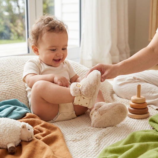Fluffy Sock Shoes for Babies