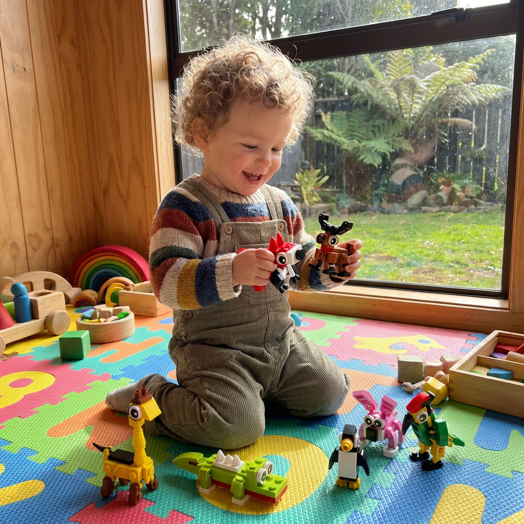 Animal Building Blocks Set