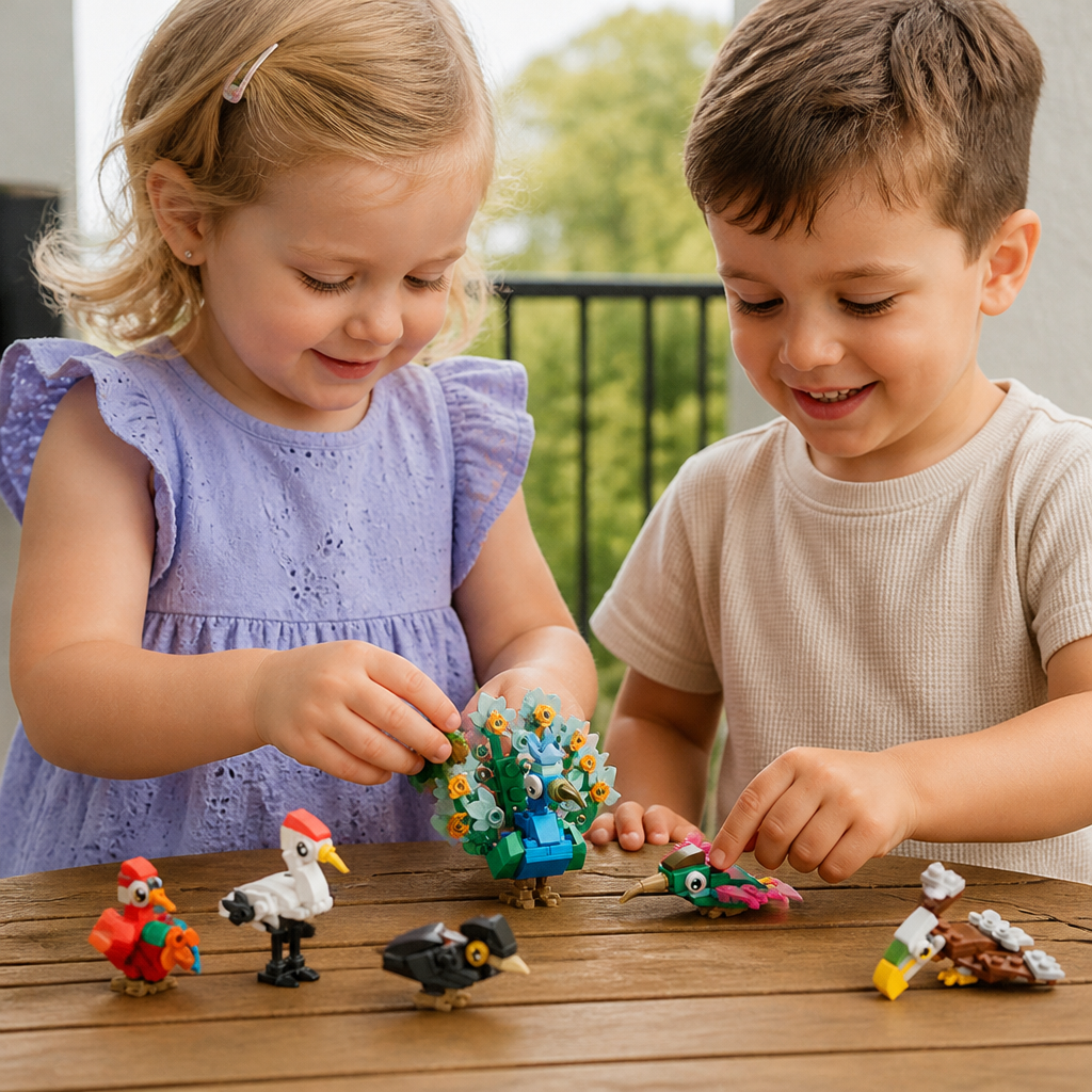 Animal Building Blocks Set