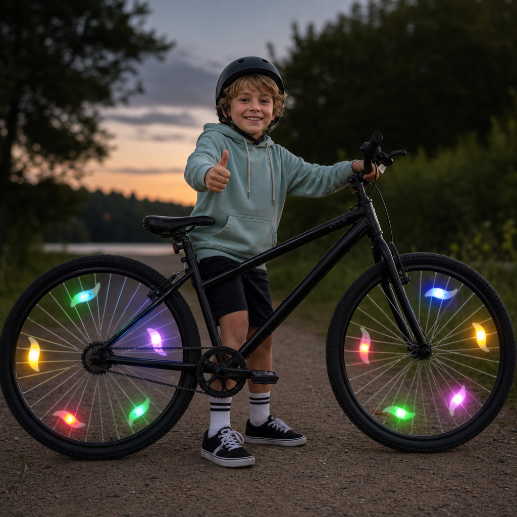 Colorful LED Bicycle Wheel Spoke Lights