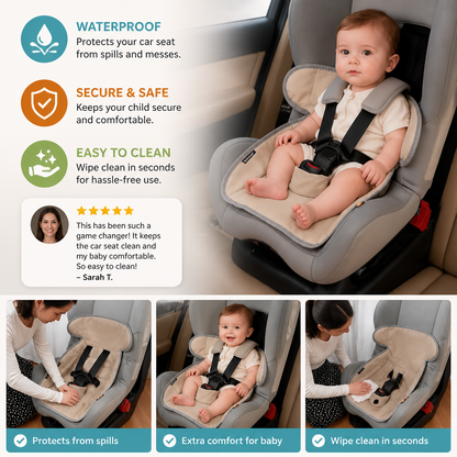 Waterproof Car Seat Protector for Child Seats