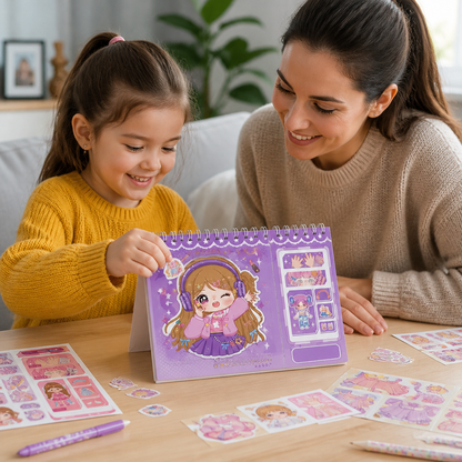 Princess Dress-Up Sticker Activity Book