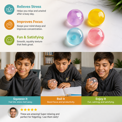 Coconut Oil Stress Relief Squishy Ball