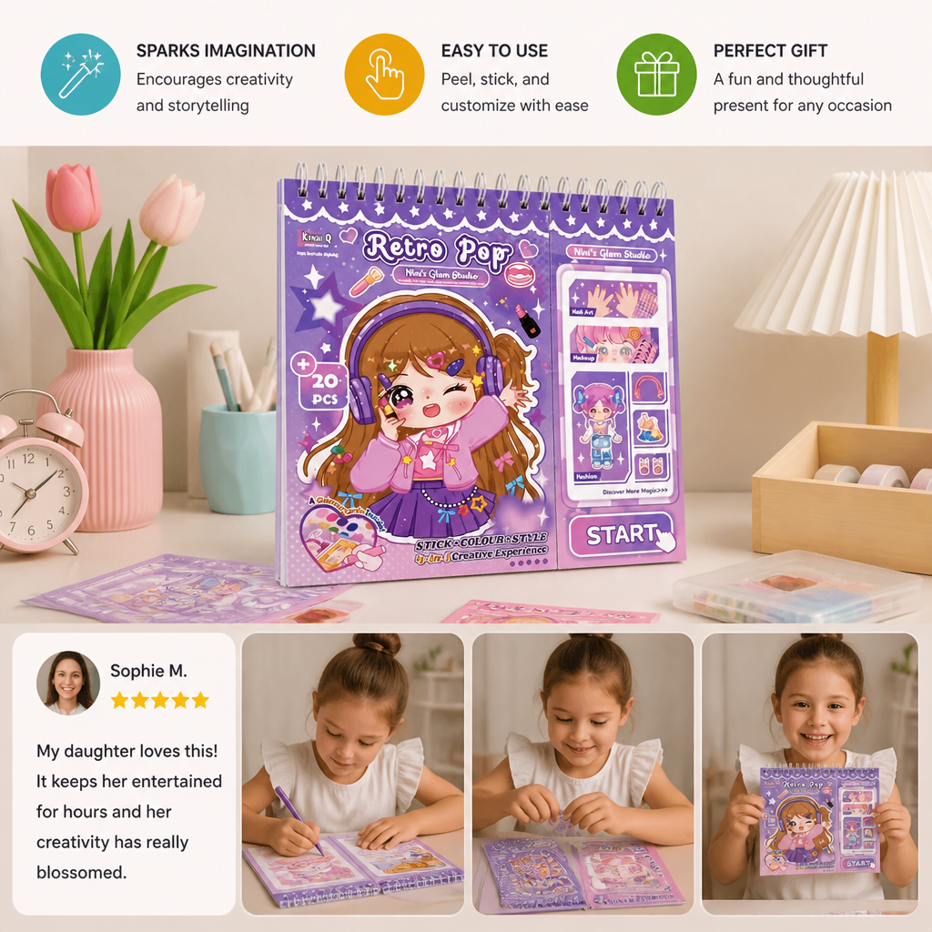 Princess Dress-Up Sticker Activity Book