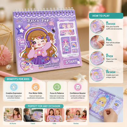 Princess Dress-Up Sticker Activity Book