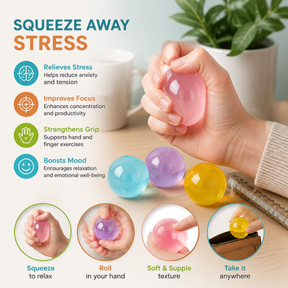 Coconut Oil Stress Relief Squishy Ball