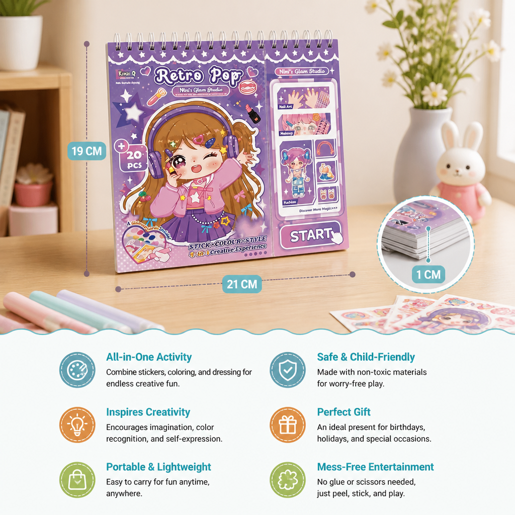 Princess Dress-Up Sticker Activity Book
