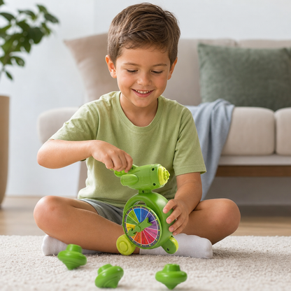 5-in-1 Gyro Educational Toy – Spinning, Balancing & Stacking Skill Game for Kids