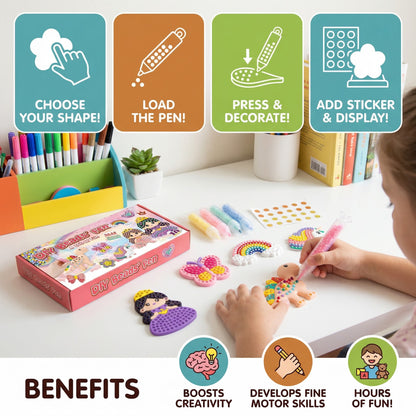 Magical Bead Painting – DIY Set for Kids