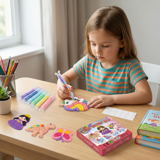 Magical Bead Painting – DIY Set for Kids
