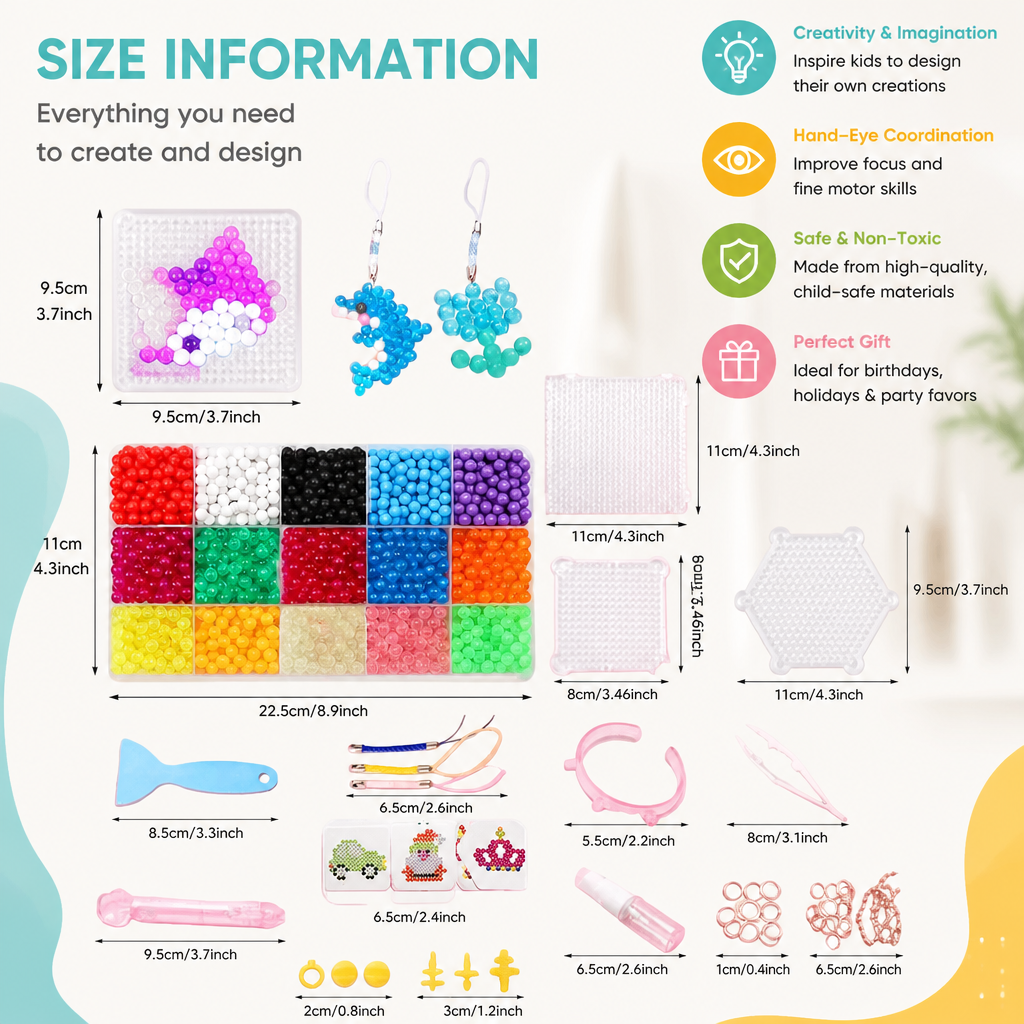 DIY Glow-in-the-Dark Water Bead Craft Kit