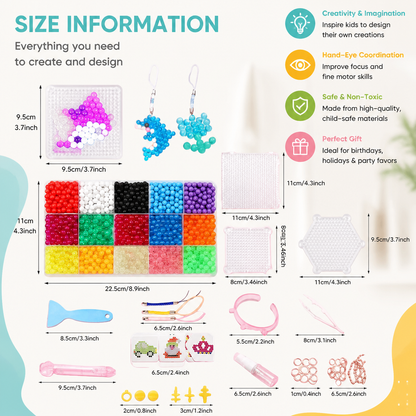 DIY Glow-in-the-Dark Water Bead Craft Kit