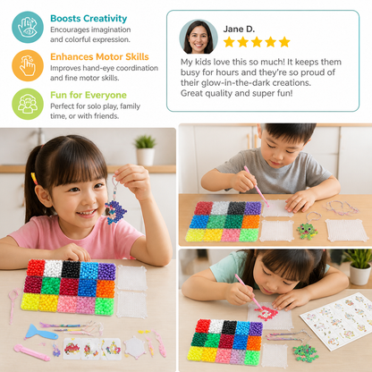 DIY Glow-in-the-Dark Water Bead Craft Kit