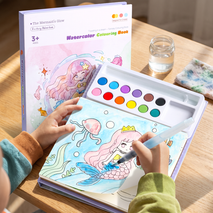 All-in-One Watercolour Painting Book