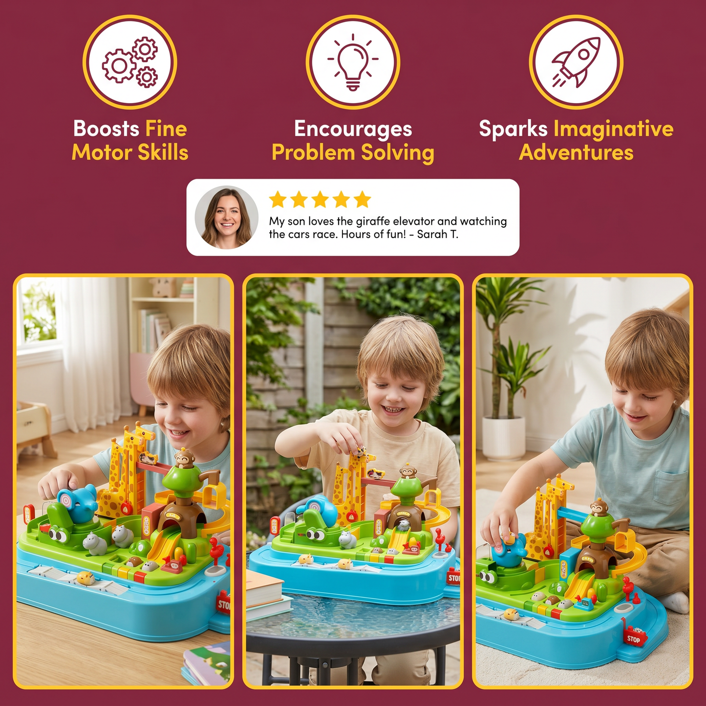 Zoo Adventure Track Toy
