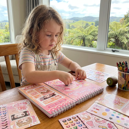 Princess Dress-Up Sticker Activity Book