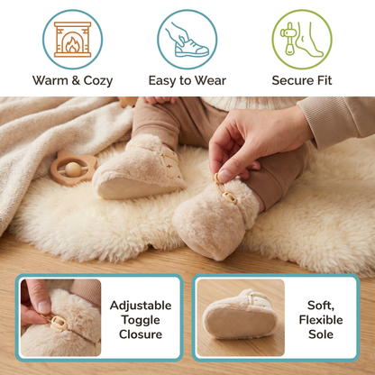 Fluffy Sock Shoes for Babies