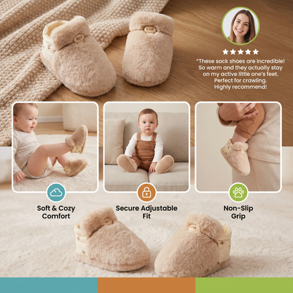 Fluffy Sock Shoes for Babies