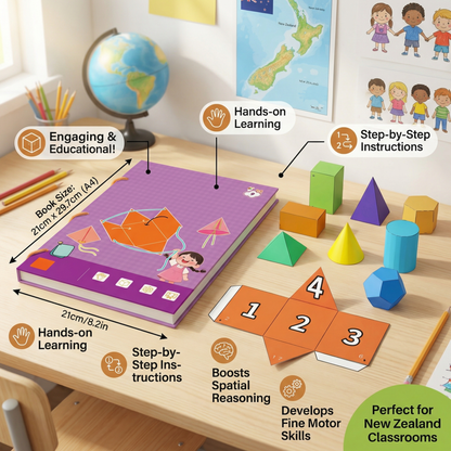 Brilliant Geometry Learning Book for Children