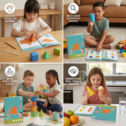 Brilliant Geometry Learning Book for Children