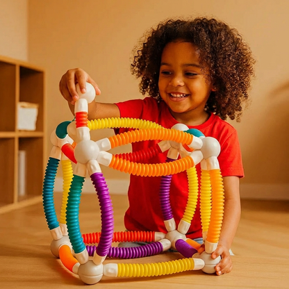 Montessori Moldable Magnetic Building Blocks