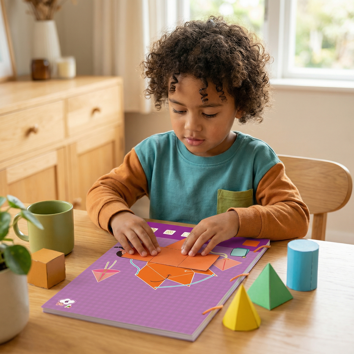Brilliant Geometry Learning Book for Children