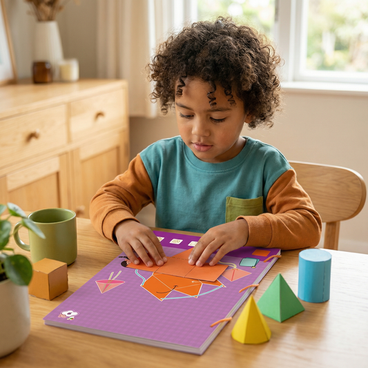 Brilliant Geometry Learning Book for Children