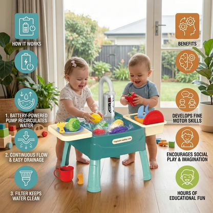 WaterWonder – Play Kitchen with Magic Faucet