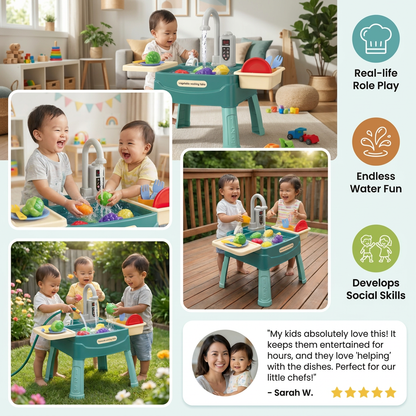 WaterWonder – Play Kitchen with Magic Faucet