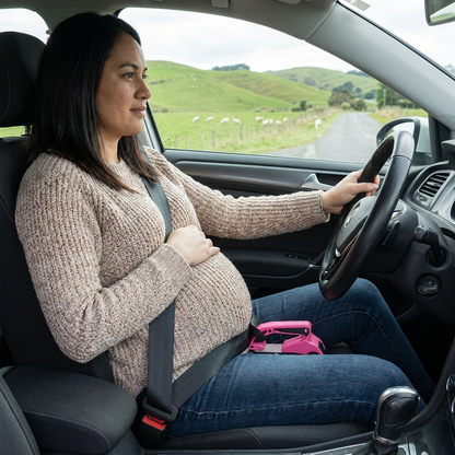 Car Travel Maternity Belly Support Strap – Adjustable & Comfortable Pregnancy Support