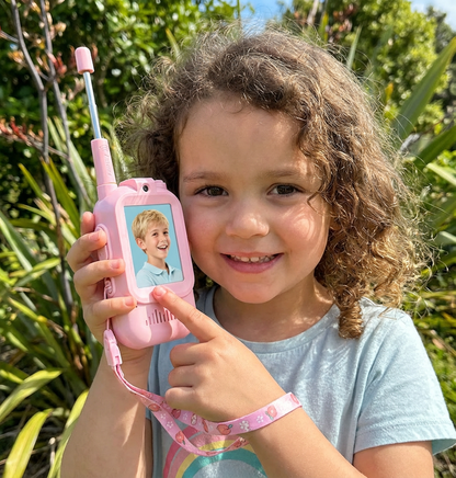 Kids' Video Walkie-Talkie 2-Pack – Radios with Camera & Screen