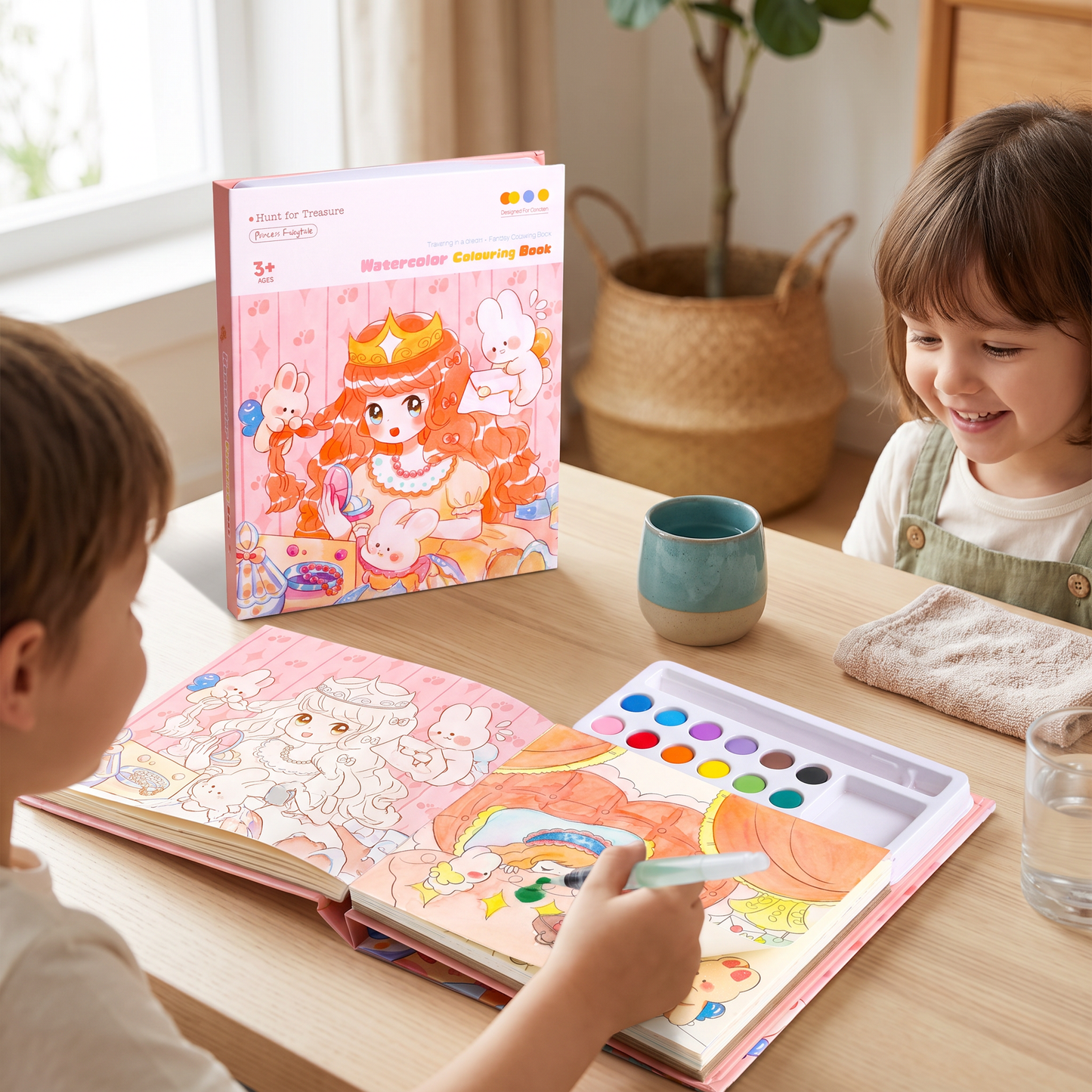 All-in-One Watercolour Painting Book