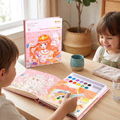 All-in-One Watercolour Painting Book