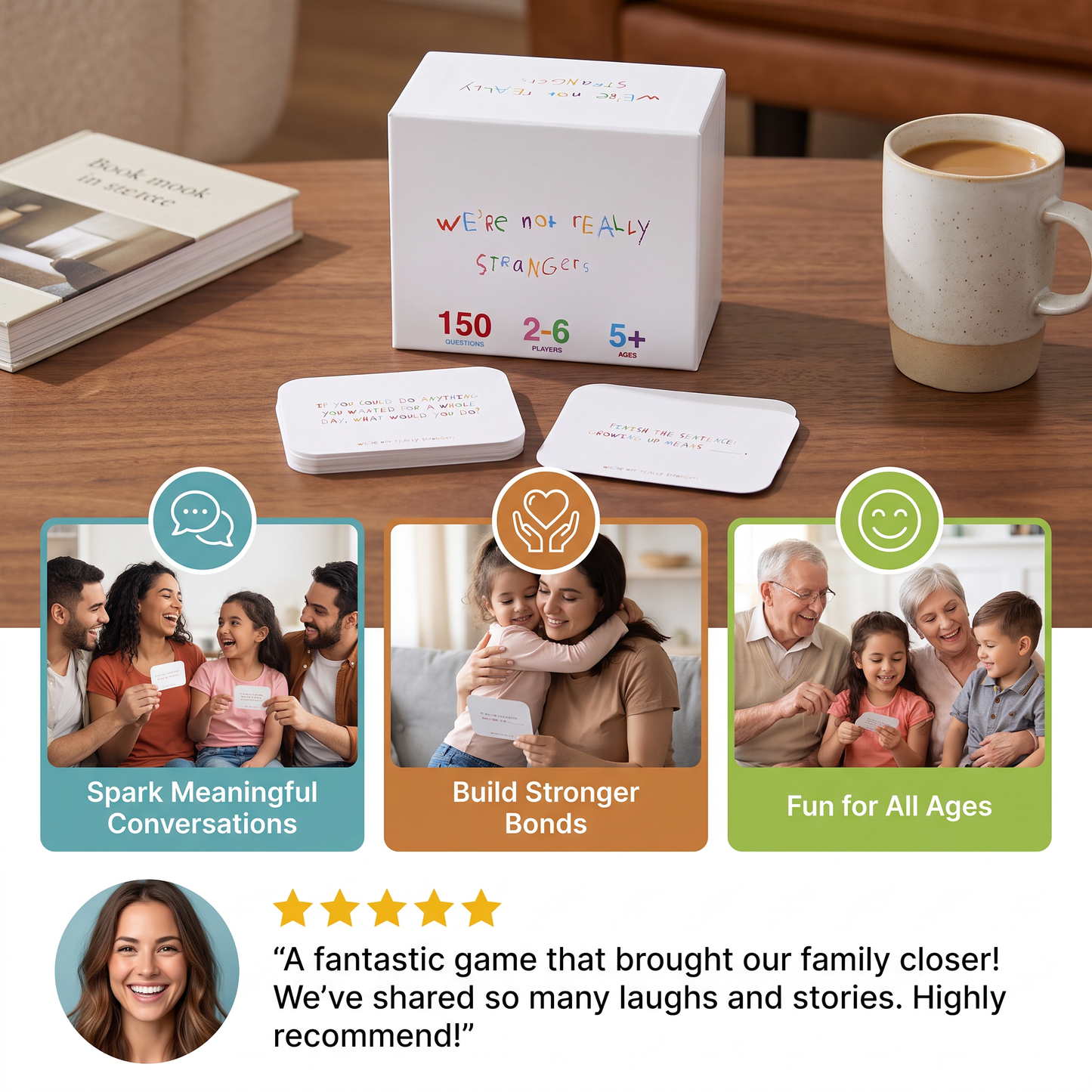 Kids Questions Family Game - The Perfect Game for every Occasion