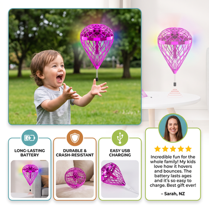 Flying Bouncing Orb Ball – Magic Hover & Toss Toy for Kids