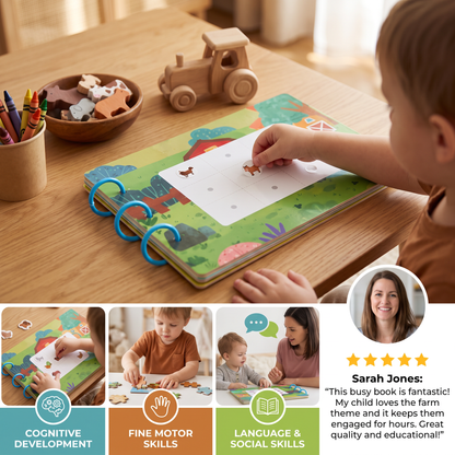 Montessori Children's Employment Discovery Book