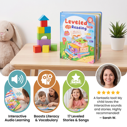 My First Leveled Reading Sound Book – Interactive Reading & Literacy