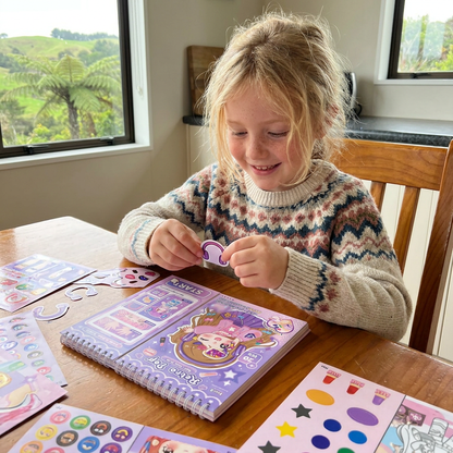 Princess Dress-Up Sticker Activity Book