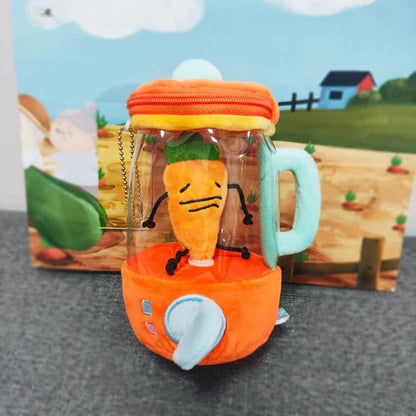 Funny Carrot Mixer Plush Toy for Kids