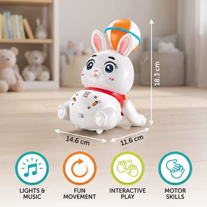 Interactive Dancing Rabbit Toy – Lights, Music & Fun Movement