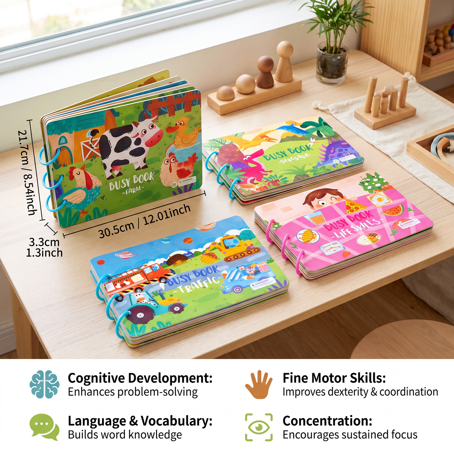 Montessori Children's Employment Discovery Book