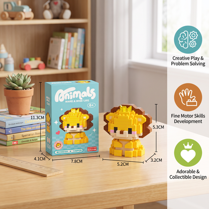 Adorable Animal Building Blocks Advent Calendar for Kids