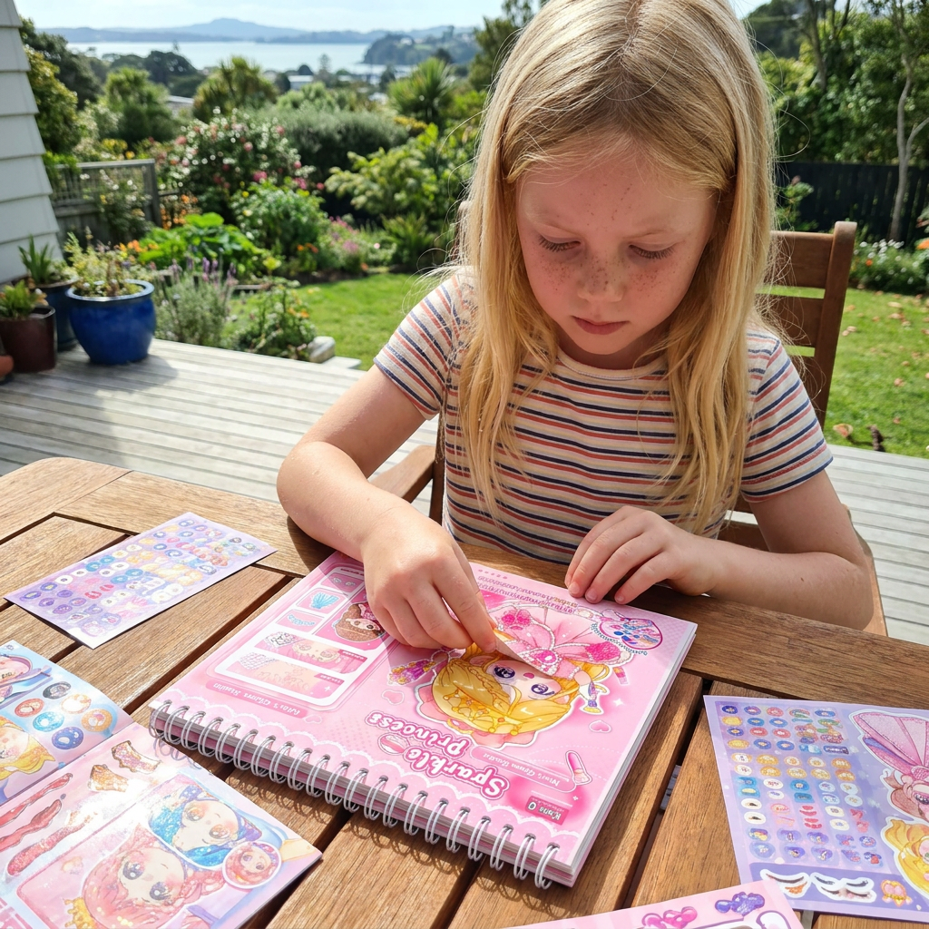 Princess Dress-Up Sticker Activity Book