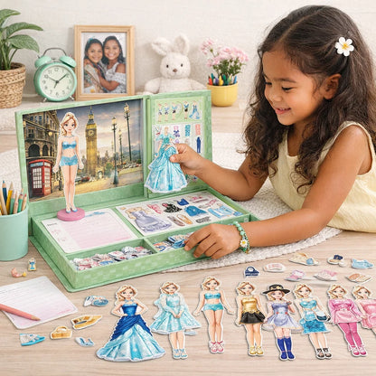 Magnetic Fashion Play Set for Kids