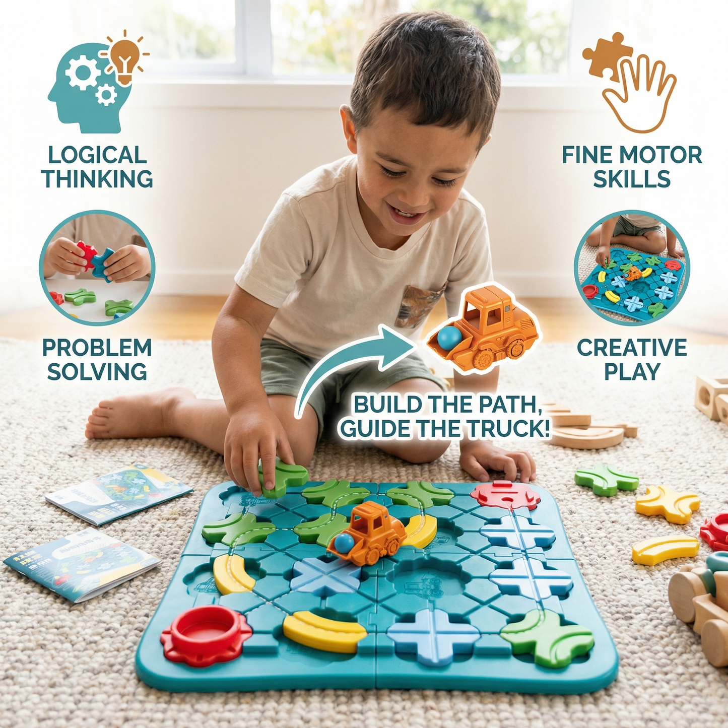 Montessori Road Puzzle