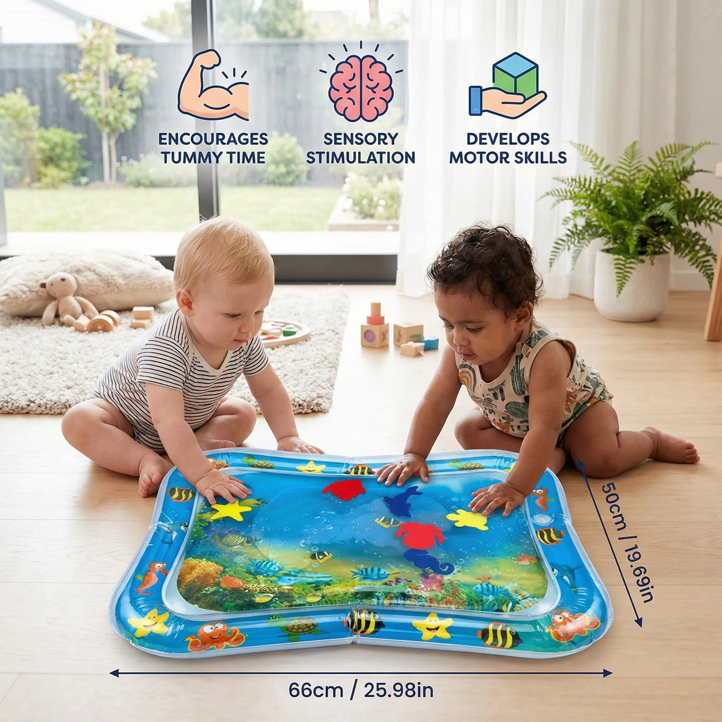 Water Mat – Tummy Time for Babies