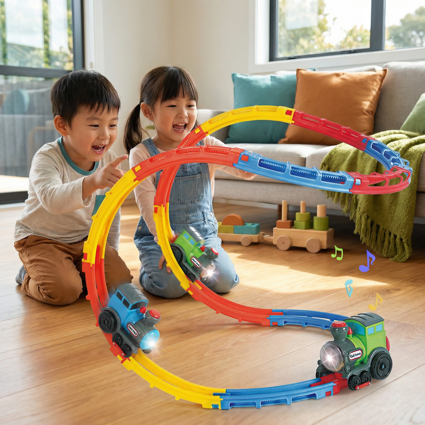 Train Roller Coaster Toy
