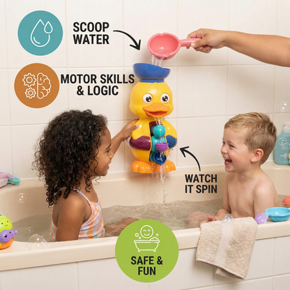 Waterwheel Bath Duck Toy
