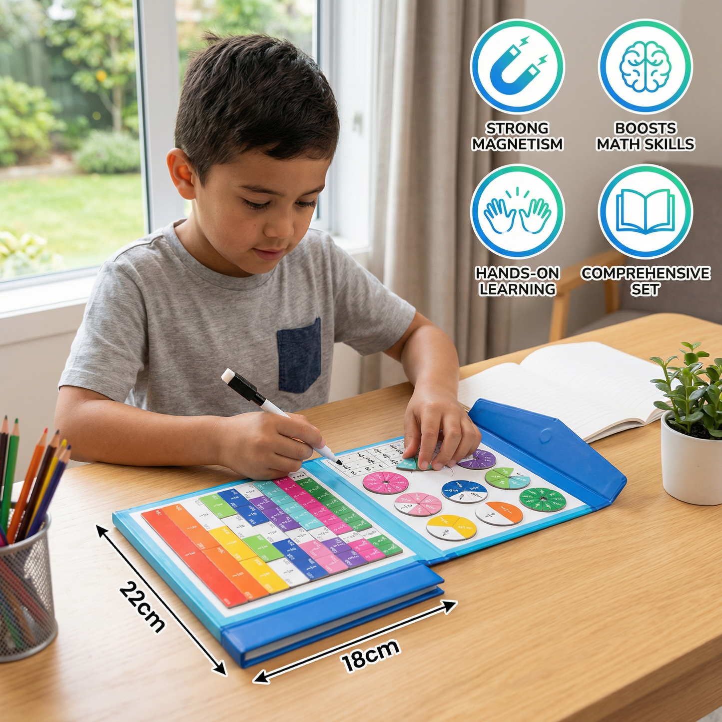 Math Master Magnetic Math Game
